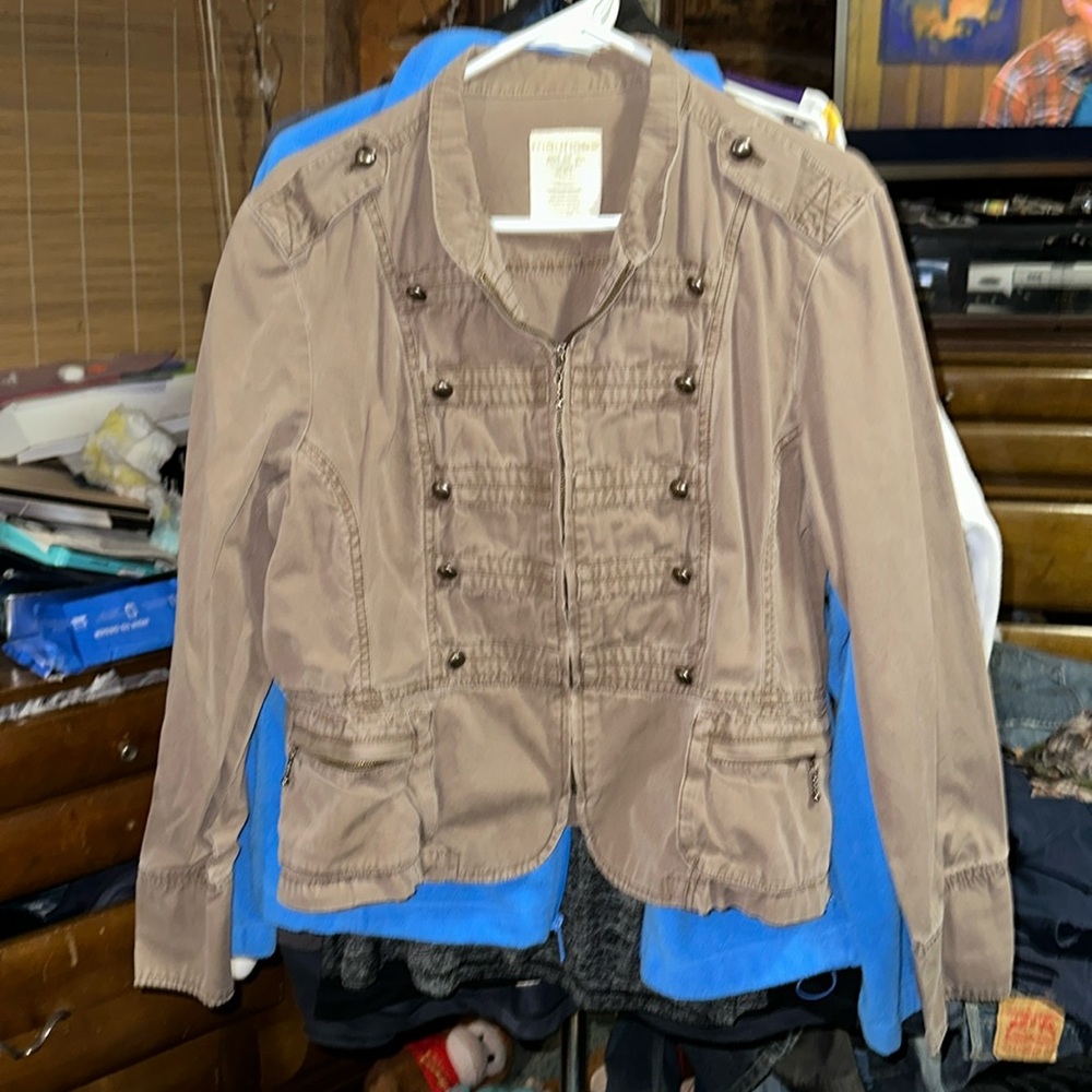 GENTLY WORN MAURICES BROWN JACKET SIZE XXL